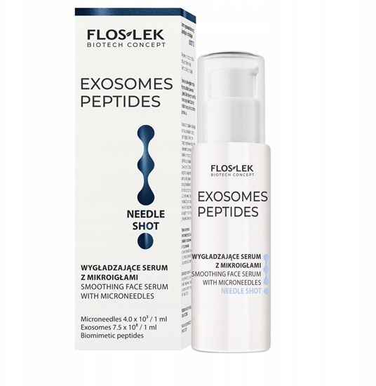 Picture of FLOSLEK_Exosomes Peptides wygadzajce serum do twarzy z mikroigami 30ml