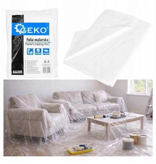 Изображение Folia malarska 4x5m /standardowa (100)