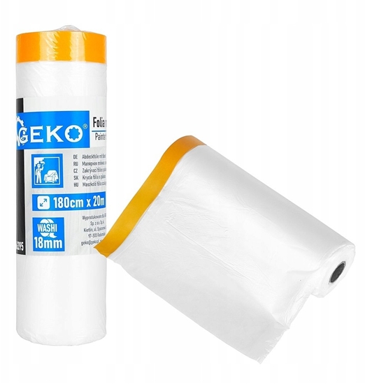 Изображение Folia malarska antychlap z tam washi 180cm x 20m / 18mm (30)