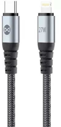 Attēls no Forever kabel Braix USB-C - Lightning 1,0 m 27W czarny