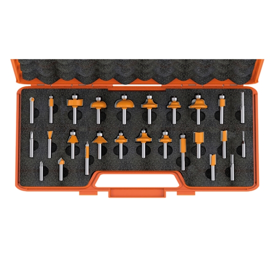 Picture of Frēžu komplekts CMT HW; 8 mm; 26 daļu