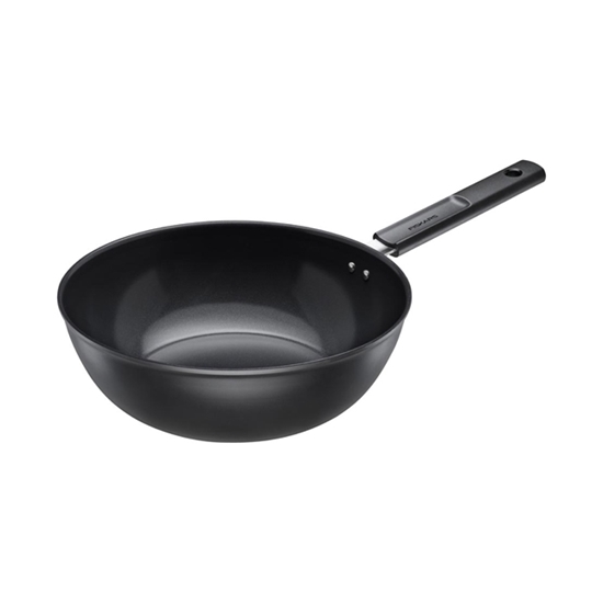 Изображение Patelnia Fiskars FS.WOK 28 CM (4,5 L) Z POWOK NIEPRZYWIERAJC HARD FACE