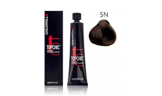 Picture of Goldwell Topchic Hair Dye Color 5N 60 ml