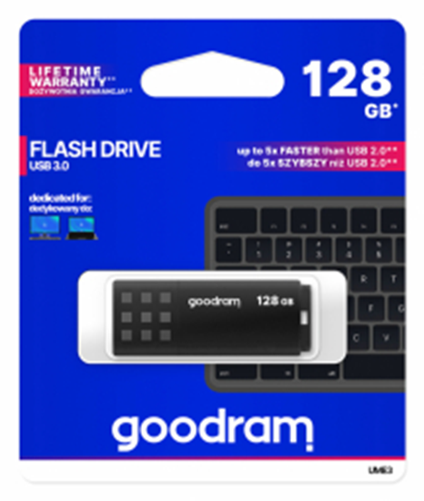 Picture of GoodRam 128GB UME3 USB 3.0 Black