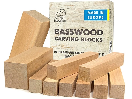 Picture of Grebuma sagatave BeaverCraft BW10; 10 gab.; ar zīmējumu