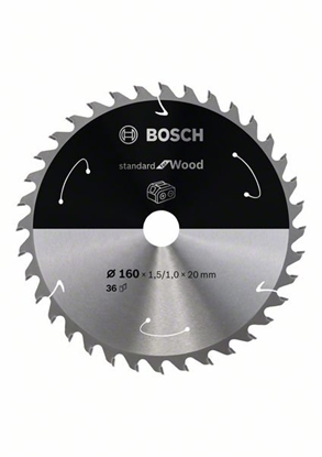 Picture of Griešanas disks kokam Bosch Standard for Wood 2608837677; 160 mm