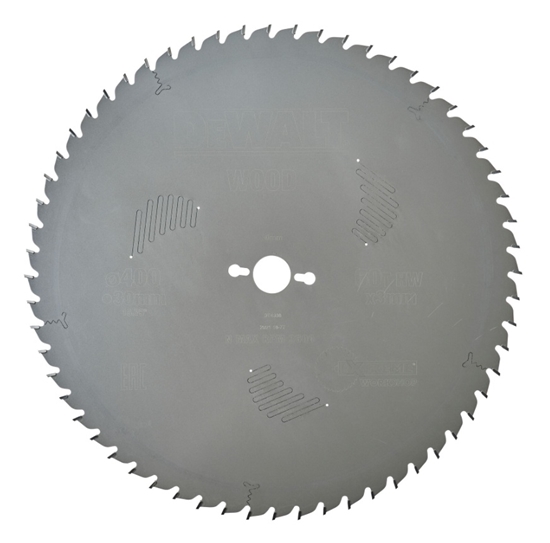 Изображение Griešanas disks kokam DeWalt DT4338-QZ; 400x30x3,0 mm; Z60; 10°