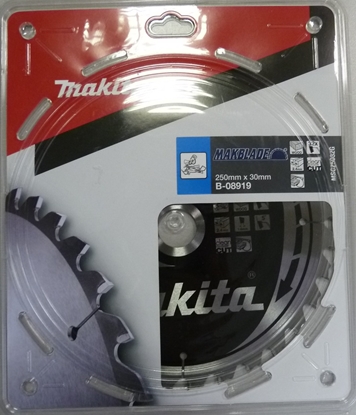Изображение Griešanas disks kokam Makita; 250x2,4x30,0 mm; Z32; 5°
