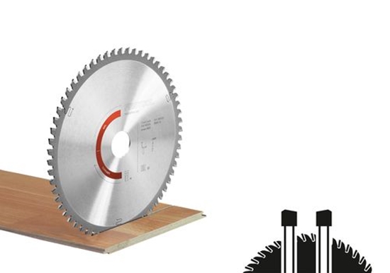 Изображение Griešanas disks laminātam Festool; 216x2,3x30,0 mm; Z60; -5°