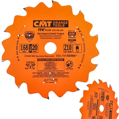 Picture of Griešanas disks šķiedru cementam CMT 236; 168x1.8x20; Z10; 5°