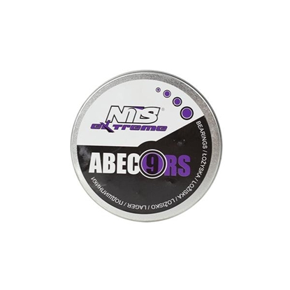 Picture of Gultņi ABEC-9 RS PURPLE CARBON BEARINGS (8 szt.) METAL CASE NILS EXTREME