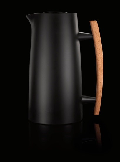 Picture of Guzzini RIVIERA'63 Thermos Flask 1 Liter black