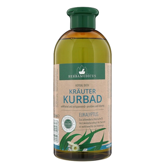 Изображение HERBAMEDICUS  vannas putas ar eikaliptu ekstraktu 500ml ( Izcelsmes valsts Vācija )