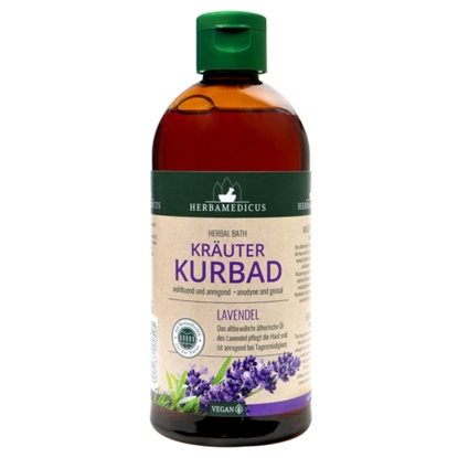 Изображение HERBAMEDICUS  vannas putas ar lavandas ekstraktu 500ml ( Izcelsmes valsts Vācija )