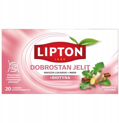 Attēls no Herbatka zioowa Lipton Dobrostan Jelit 17x1,7g