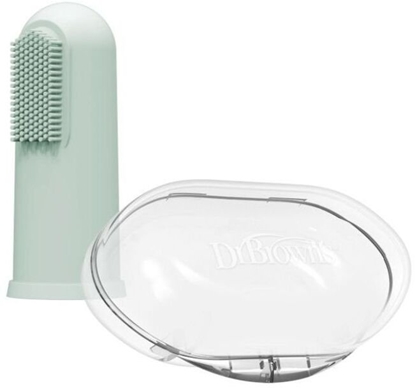 Attēls no HG126 SILIKONOWA SZCZOTECZKA DO CZYSZCZENIA ZBÓW Z PUDEKIEM ZIELONA