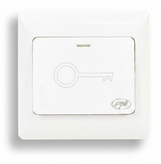 Picture of Iebūvējams piekļuves slēdzis  PB101, NO/COM izejas kontakts, maks. 36V 3A, balts