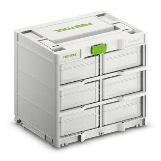 Изображение Instrumentu uzglabāšanas sistēma Systainer Festool SYS3-RK/6 M 337-Set