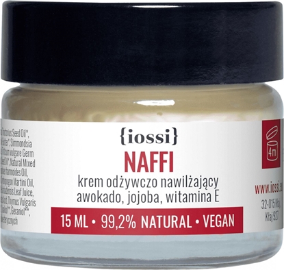 Attēls no Iossi Krem do twarzy Naffi awokado/jojoba/witamina E odywczo-nawilajcy 15ml