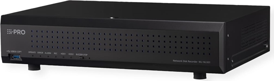 Picture of I-Pro WJ-NU301 NVR, 16 Kamerakanäle, 16x 100Mbps (POE), 1x 1.000 Mpbs