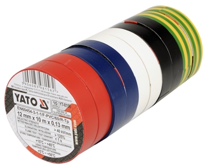 Attēls no Izolācijas lente Yato YT-8156; 12 mmx10 m; 10 gab.