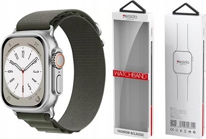 Attēls no Yesido yesido WB24 Pasek Sportowy Loop 42/44/45 KHAKI/CIEMNOZIELONY