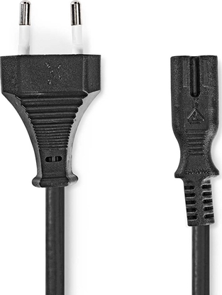 Attēls no Kabel zasilajcy Nedis Nedis CEGL11042BK20 kabel zasilajce Czarny 2 m Wtyczka zasilajca typu C IEC 320