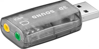 Picture of Karta dwikowa Goobay USB-Soundcard 2.0 (68878)
