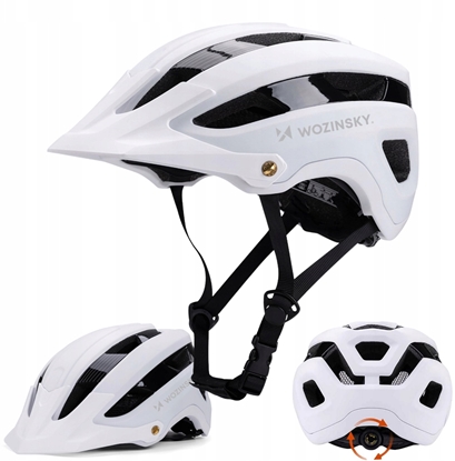 Picture of Kask rowerowy MTB Wozinsky  lekki L - czarno-biay