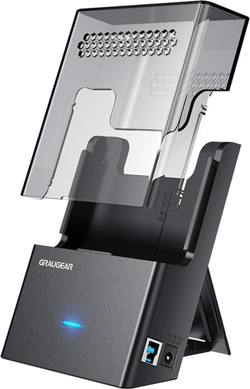Изображение Kiesze Graugear Obudowa dokujca do 3,5"/2,5" HDD/SSD, USB3.2 Gen1