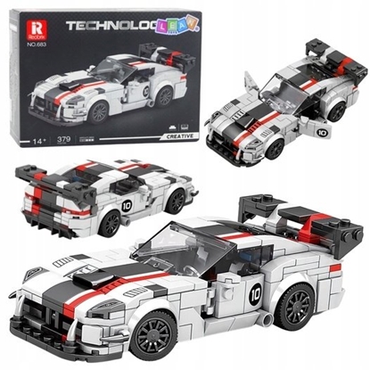 Изображение Klocki Konstrukcyjne Samochód Sportowy VIPER Biao-Czerwony 379 el.