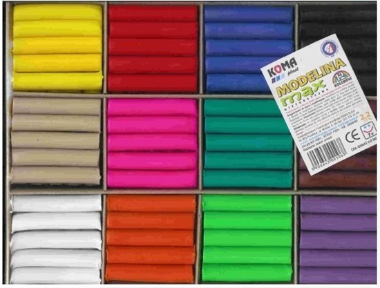Picture of KOMA-PLAST Modelina Max 12 kolorw