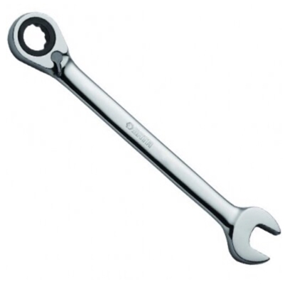 Изображение Kombinēta atslēga ar sprūdratu Sata S46612; 19 mm