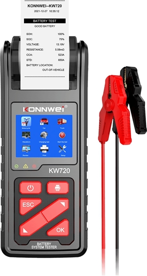 Picture of Konnwei Miernik baterii z drukark Konnwei KW720
