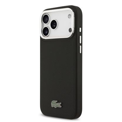 Picture of Lacoste Iconic Petit Pique Camera Stand MagSafe Case for iPhone 17 Pro Max