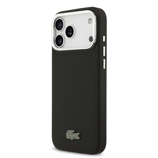 Picture of Lacoste Iconic Petit Pique Camera Stand MagSafe Case for iPhone 17 Pro Max