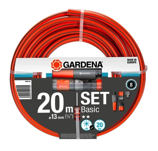 Picture of Laistīšanas komplekts Gardena Basic 18970-28; 20 m; 13 mm