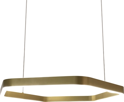 Attēls no Lampa wiszca King Home Lampa wiszca OCTAGON GOLD 120 - aluminium, tworzywo sztuczne - 5900000033464