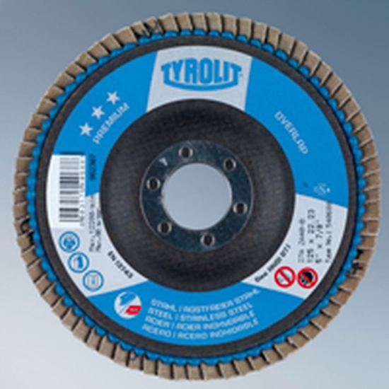 Picture of Lāpstveida slīpēšanas disks Tyrolit; 125 mm; 1 gab.