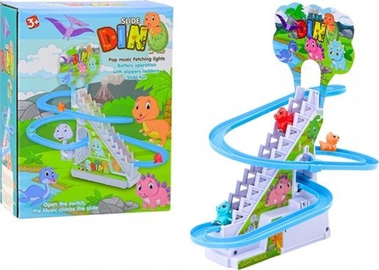 Picture of LeanToys Tor Zjedalnia Dla Dinozaurów Schodki wiata Dwiki