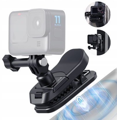 Picture of Magnetyczny Klips Uchwyt Mocowanie Na Pasek Pas Szelki Na 1/4"" I Gopro / Kf31.173