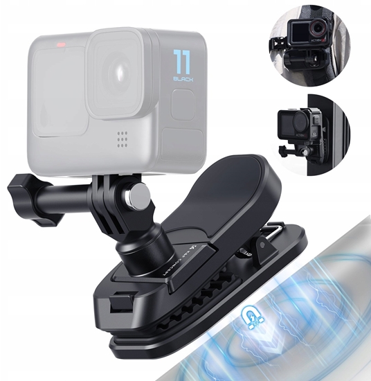 Picture of Magnetyczny Klips Uchwyt Mocowanie Na Pasek Pas Szelki Na 1/4"" I Gopro / Kf31.173