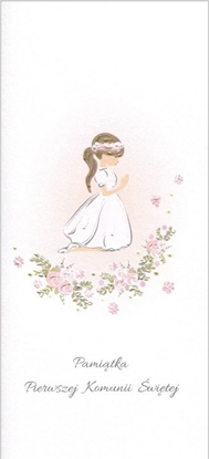 Picture of MAK Karnet Komunia DL K21 - Dziewczynka modlitwa