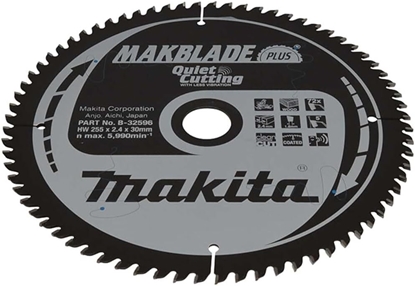Изображение Makita MAKITA PIA TARCZOWA  255x30x72z MAKBLADE PLUS DREWNO