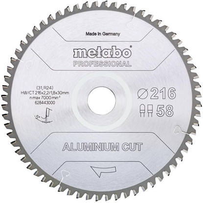 Picture of Metabo AluminiumCutProf 216x30 5 8FZ/TZ 5neg