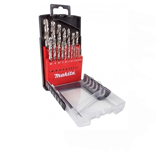 Изображение Metāla urbju komplekts Makita HSS-Co D-57180; 1,5-6,5 mm; 13 gab.