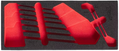 Attēls no MILWAUKEE EMPTY FOAM INSERT FOR BENT KEYS