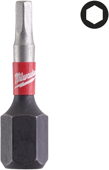 Picture of MILWAUKEE KOCÓWKA HEX10x25mm/3szt.