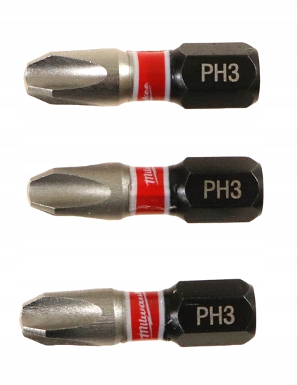 Picture of MILWAUKEE KOCÓWKA PH3 x 25mm/ 3szt. ShW