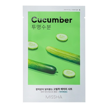 Изображение MISSHA Airy Fit Sheet Mask Cucumber 1 pc